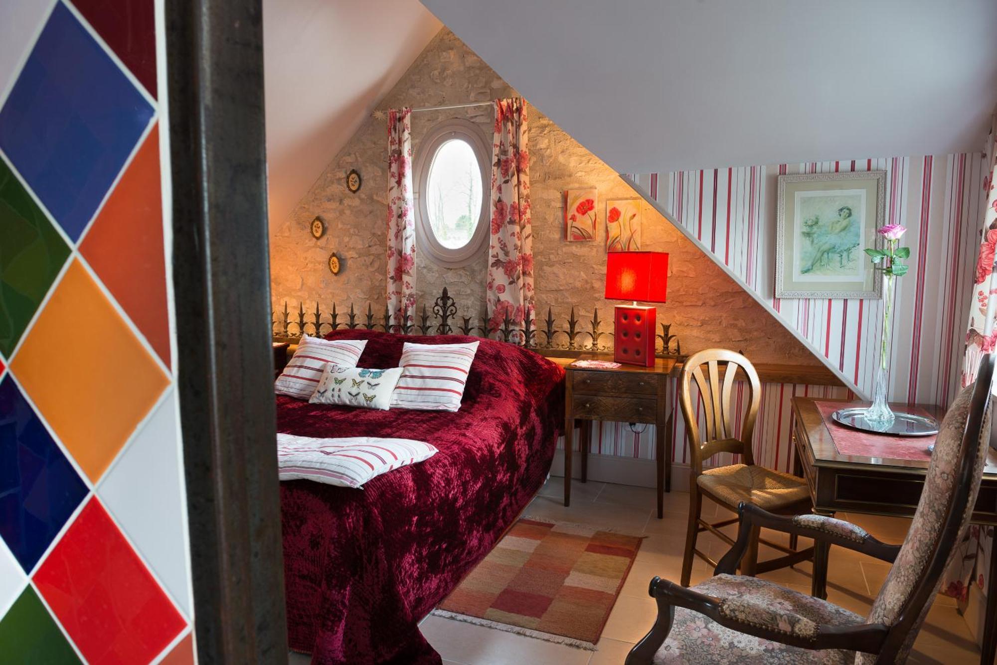 Le Grand Logis - Guest House - Bed And Breakfast Marchais  Cameră foto